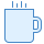 blue ui style 컵 icon
