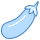 blue ui style 가지 icon