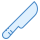 blue ui style 칼 icon