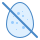blue ui style no eggs icon