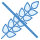 blue ui style ohne gluten icon