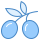 blue ui style olive icon