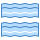 blue ui style 베이컨 icon
