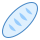 blue ui style 빵 icon