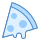 blue ui style pizza icon