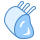 blue ui style 어린 양의 랙 icon