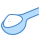 blue ui style spoon of sugar icon