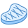 blue ui style barbecue icon
