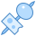 blue ui style 타파스 icon