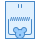 blue ui style trappola per topi con topo icon
