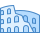 blue ui style colosseum icon