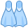 blue ui style 까지 icon