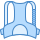 blue ui style 부력 보정기 icon