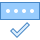blue ui style guter pin icon