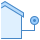 blue ui style 아웃 도어 카메라 icon