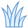 blue ui style gras icon