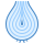 blue ui style onion icon