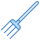 blue ui style heugabel icon
