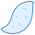 blue ui style 고구마 icon