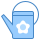 blue ui style gießkanne icon