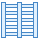 blue ui style rack icon