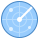 blue ui style radar icon