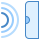 blue ui style 적외선 센서 icon