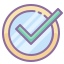 cute color style 검사 icon