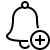 ios 17 outlined style notification bell icon