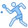 blue ui style 탁구 icon
