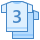 blue ui style 팀 icon