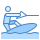 blue ui style 웨이크 보드 icon