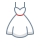 office m style wedding dress icon