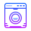 gradient style waschmaschine icon