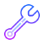 gradient style 렌치 가득 icon