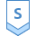 blue ui style south icon