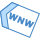 blue ui style west north west icon