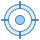 blue ui style my location icon