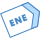 blue ui style east north east icon