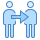 blue ui style clone icon