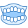 blue ui style denture icon