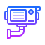 gradient style wall mount camera icon