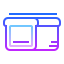 gradient style 빵 icon