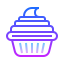 gradient style 과자 icon