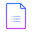 gradient style google forms icon