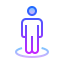 gradient style 스트리트 뷰 icon