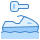 blue ui style wassersportvermietung icon