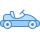 blue ui style go kart icon