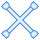 blue ui style 타이어 철 icon