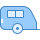 blue ui style trailer icon